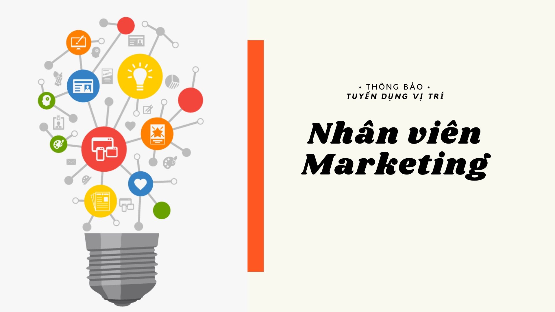 Cần tuyển nhân viên marketing