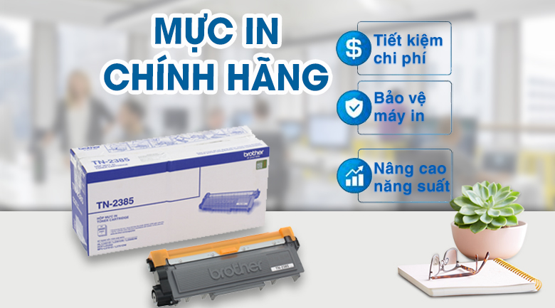 Brother TN-2385 (Brother DCPL2520D/ HLL2366DW/ HLL2321D) - mực in chính hãng 