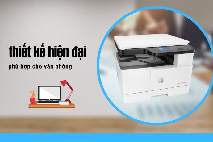 Máy in laser đen trắng HP MFP M440DN nhiều chức năng