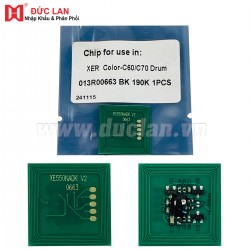 Chip Xerox Color-C60/C70 Drum (013R00663) BK 190K