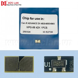Chip Canon iR ADVANCE DX 4825i/4835i/4845i (NPG-86) 42K